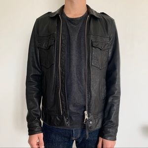 ALLSAINTS Houston Leather Jacket